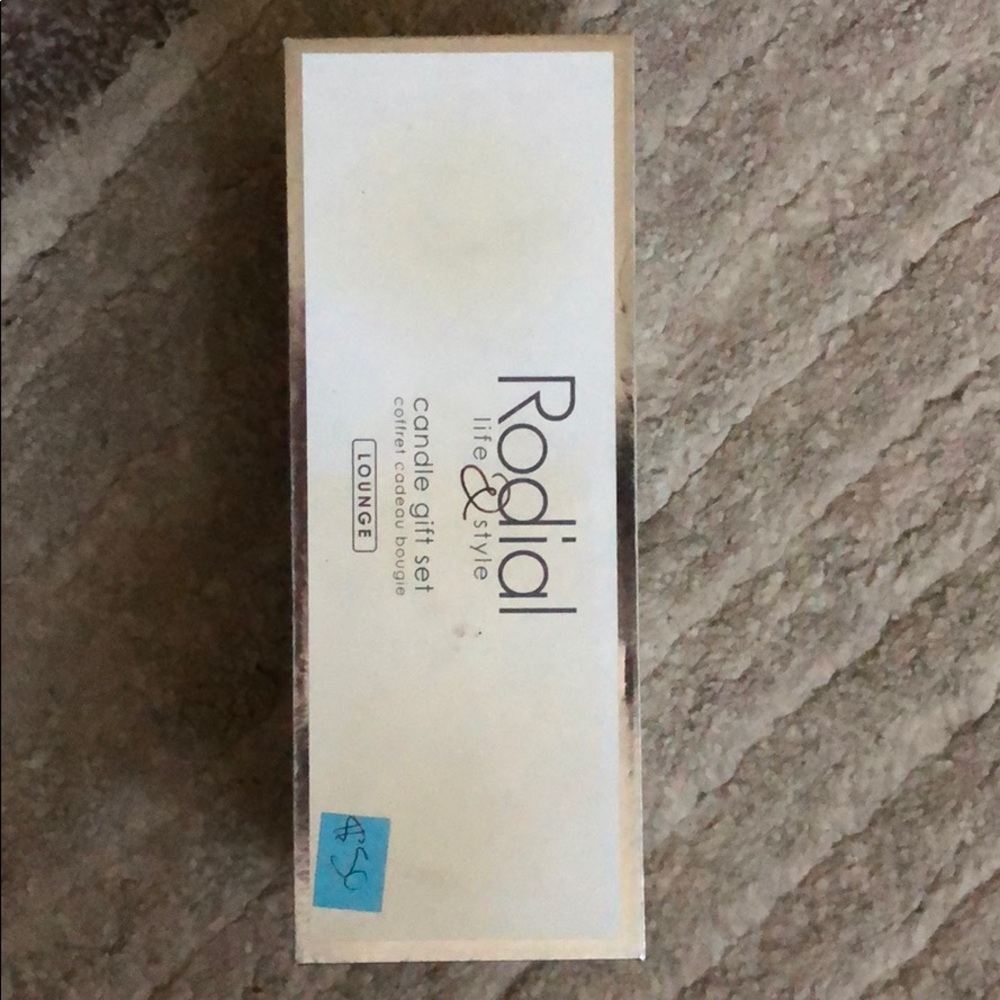 Rodial life& Style "Lounge" candle gift set